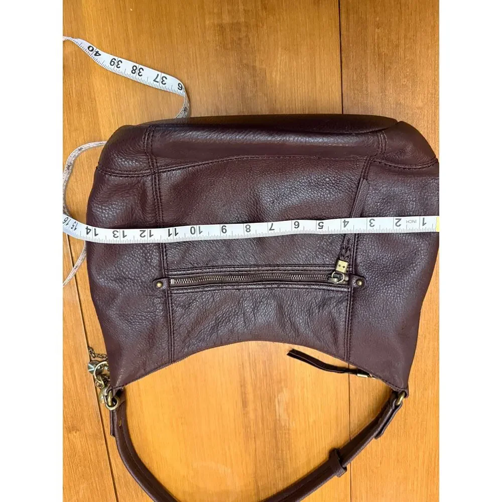SAK Sequoia Hobo brown soft leather charm boho slouchy timeless classic casual